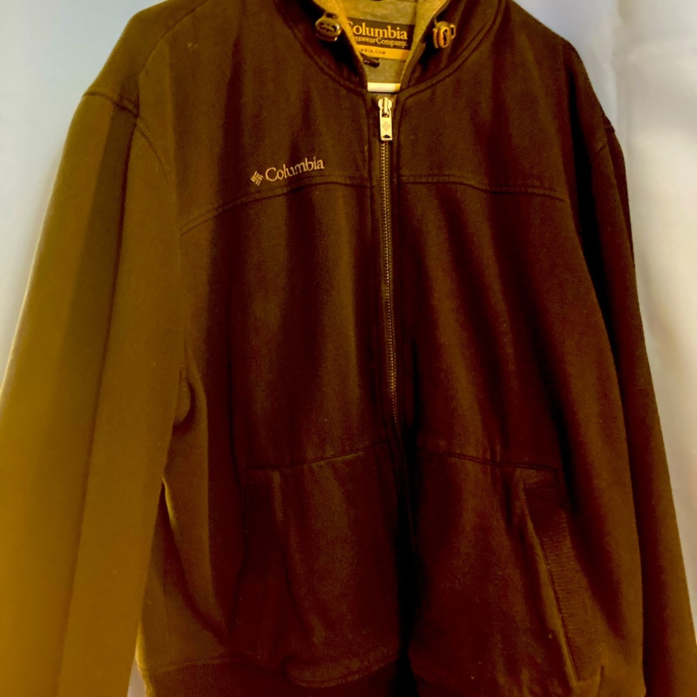 Men’s XL wool Columbia Jacket - Picture 8 of 10